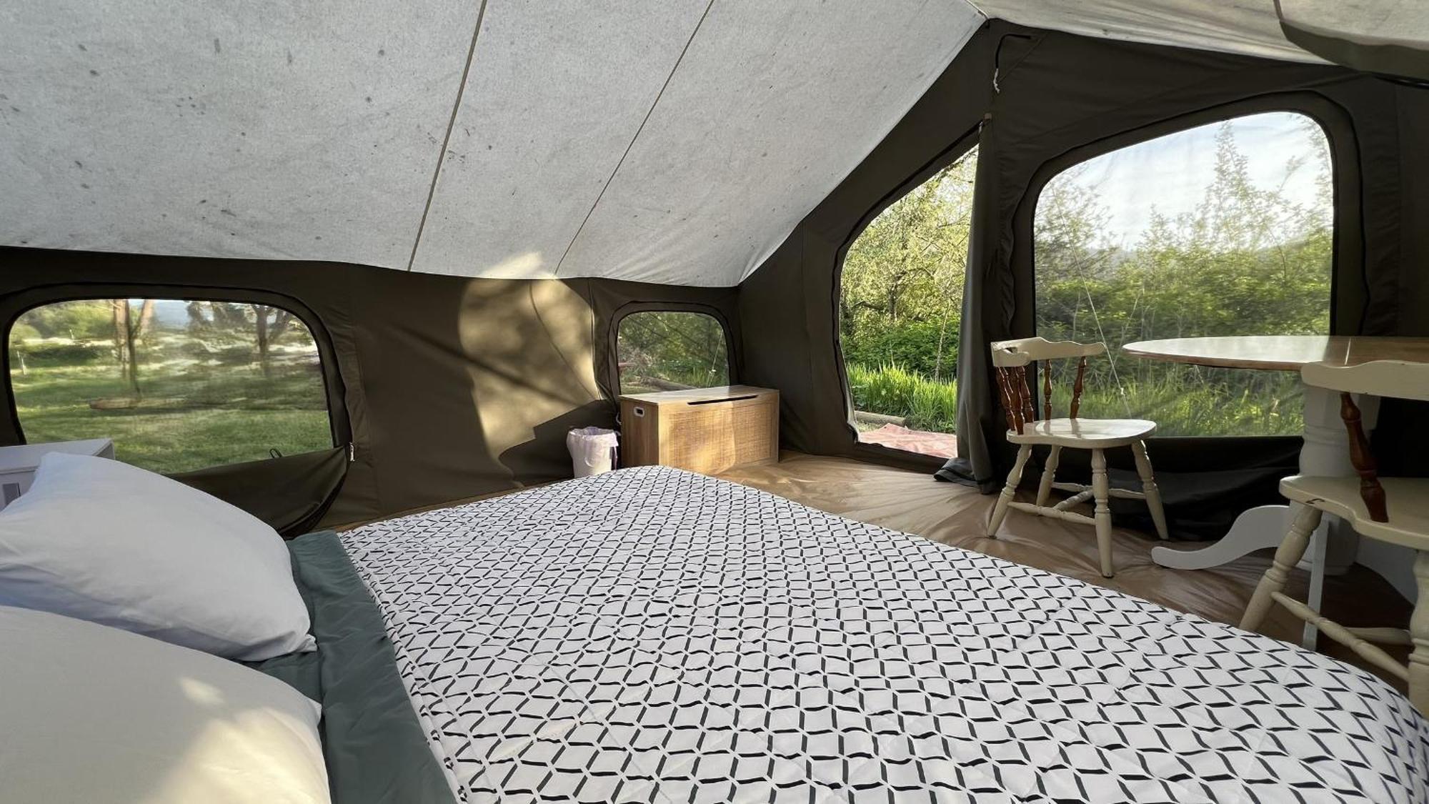 Glamping Tent On The River Клемет Екстер'єр фото