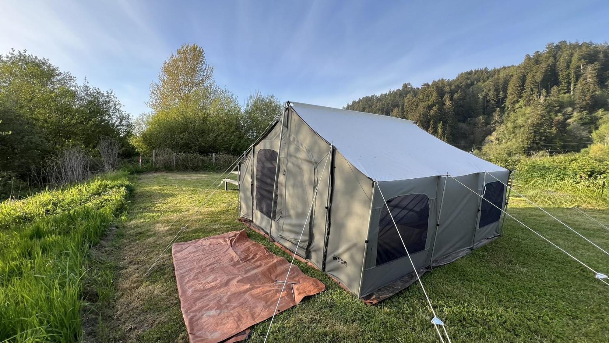 Glamping Tent On The River Клемет Екстер'єр фото